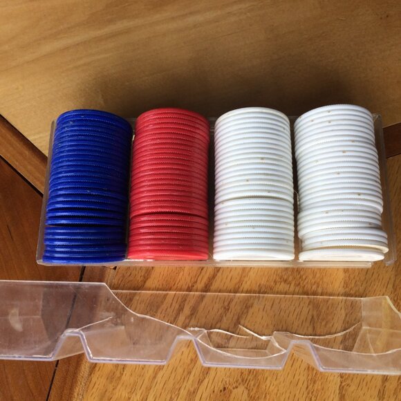 Vintage Hoyle Dice Set-poker chips-playing cards - Picture 8 of 12